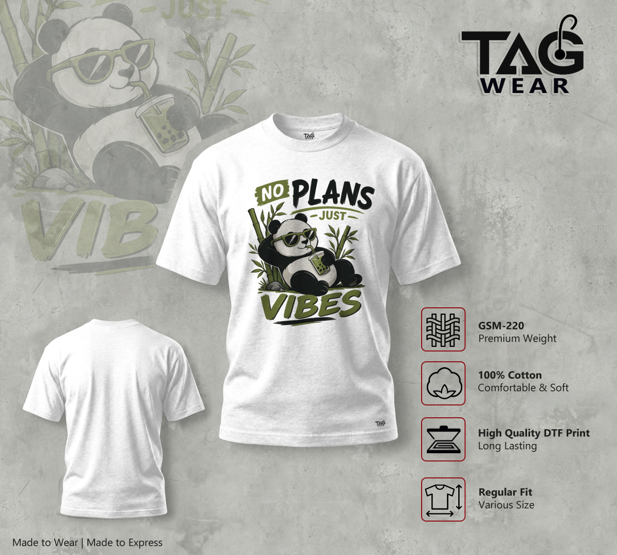 No Plan Just Vibes - Image 1